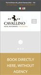 Mobile Screenshot of cavallinohotel.it